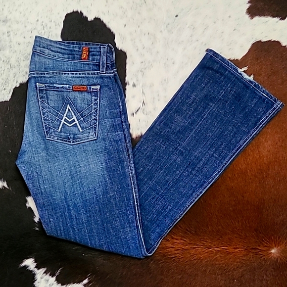 7 For All Mankind "A" Pocket Style Jeans - Picture 1 of 8